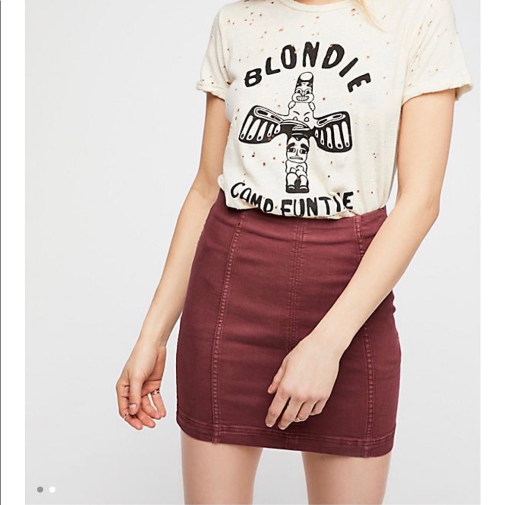 Free people skirt